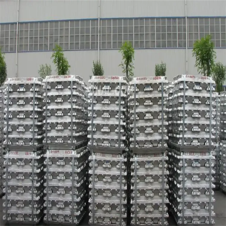 Hot Selling Low Price AlSr5 AlSr10 Pure Aluminum Ingot For Building Construction