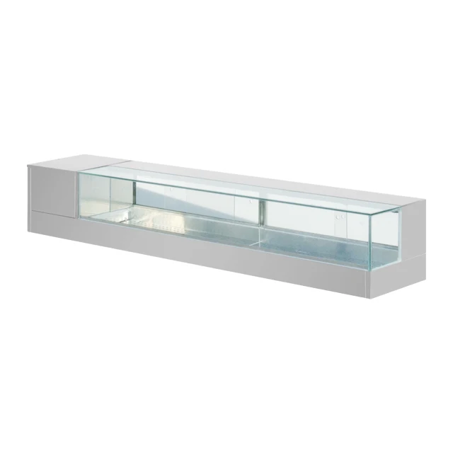 Sushi Bar Cooler Display Cabinet Showcase Counter Top Sushi Display Showcase Refrigerator For Sale BN-SUS22
