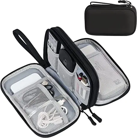 DS1822 Cable Storage Bag for Cord Electronic Organizer Pouch Electronic Accessories Carry Case Travel Cable Organizer Bag