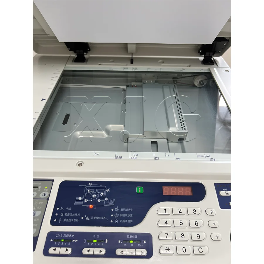 Refurbished RISO EZ 371A  printer for used riso duplicator machine digital master making Fully automatic printing