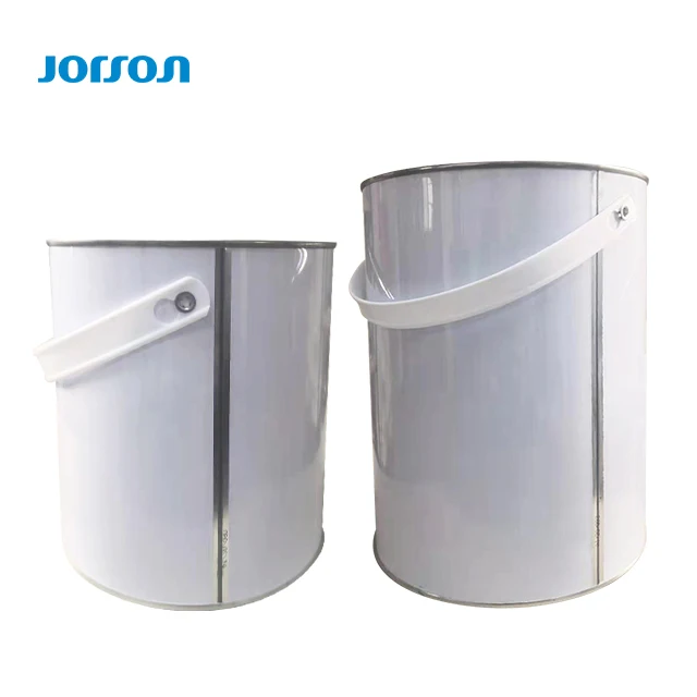 JORSON 1-5L Tin Tinplate Paint General Can Making Production Line Barrel Lugs Plastic Handle Dual-Head Earlug Welding Machine