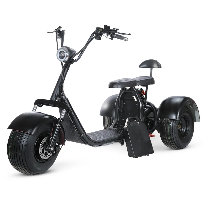 Approved 1500W Electric Citycoco Scooter 25km/h City Coco Dirt Bike Fat Tire Chopper Motorcycle for Adult Electronic 60V Custom