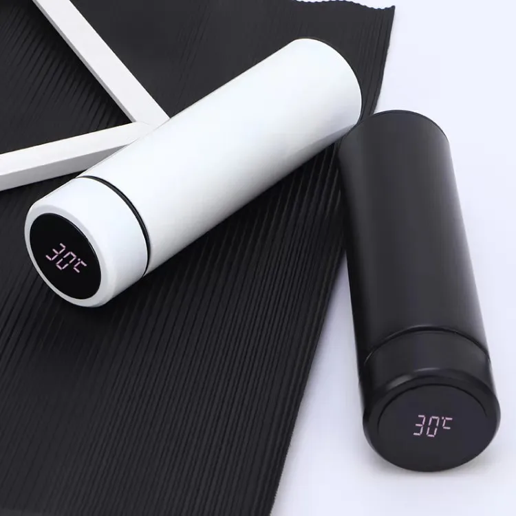 High Quality LED Temperature Display Smart Water Bottle Travel Vacuum Flask Insulated Thermos