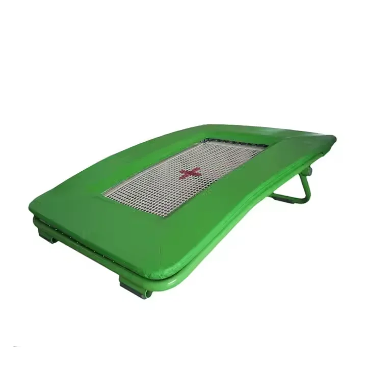 LDK sport Double Open Mini trampoline Foldable Gymnastic Training Open-end Mini Trampoline Club Indoor Trampoline For Training