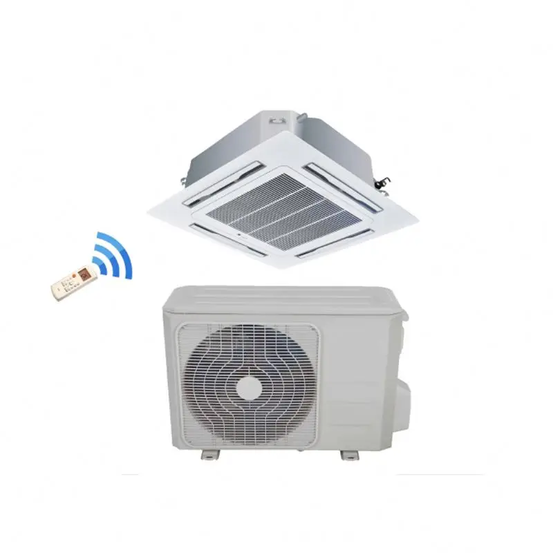 14Kw China Factory Seller Save Energy Cassette Fan Coil Unit Ceiling Cassette 18,000 Air Conditioner