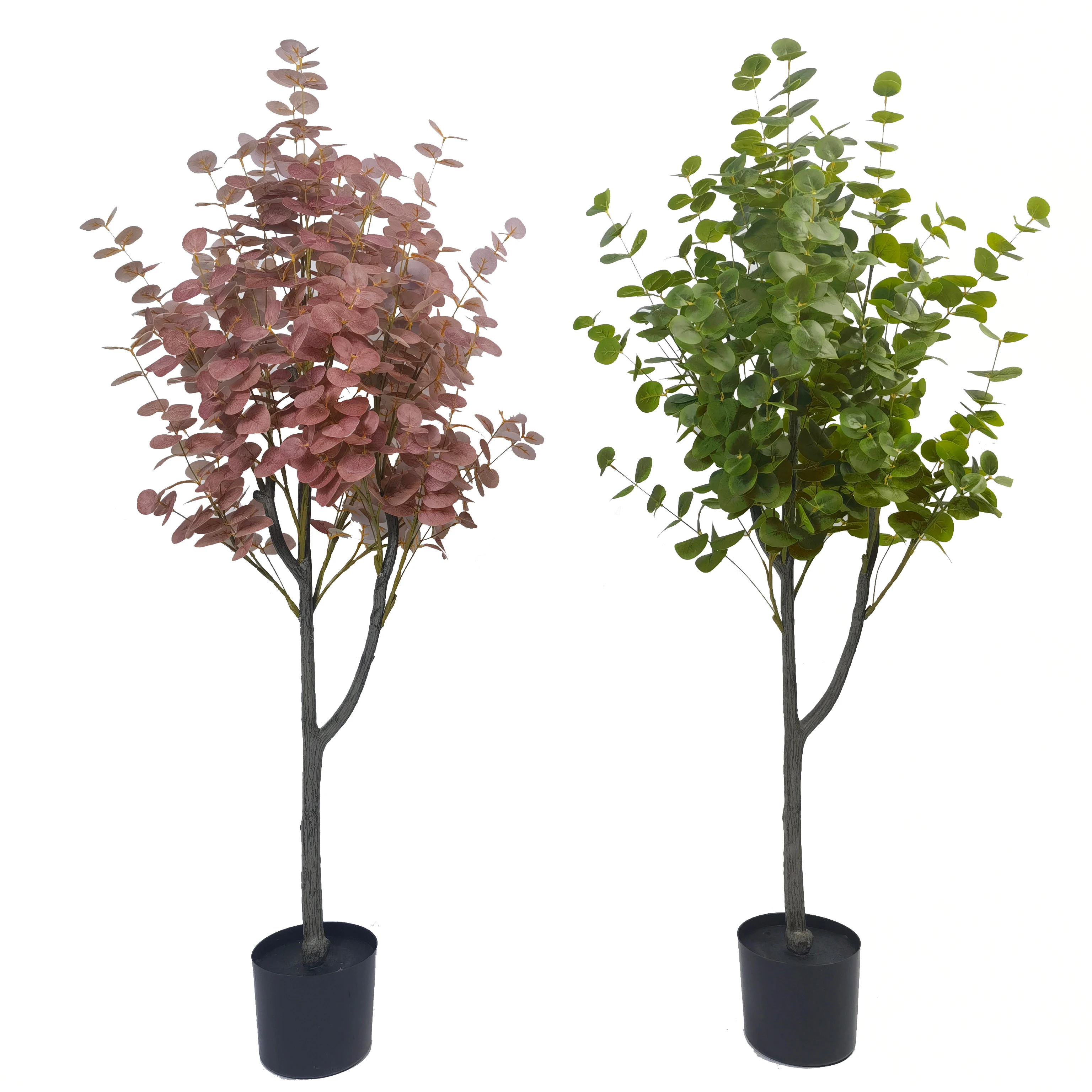 Detachable Small Artificial Eucalyptus Tree Indoor and Outdoor Fake Decorations High Quality Plant