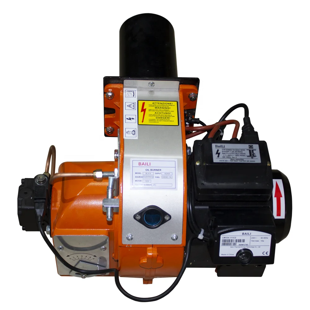 
BAILI 100,000 kcal diesel burner industrial boiler dry incinerator boiler quality parts 