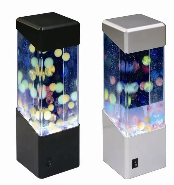 Usb Socket Led Mini Fish Tank Light Jellyfish Bedside Table Lighting Night Light