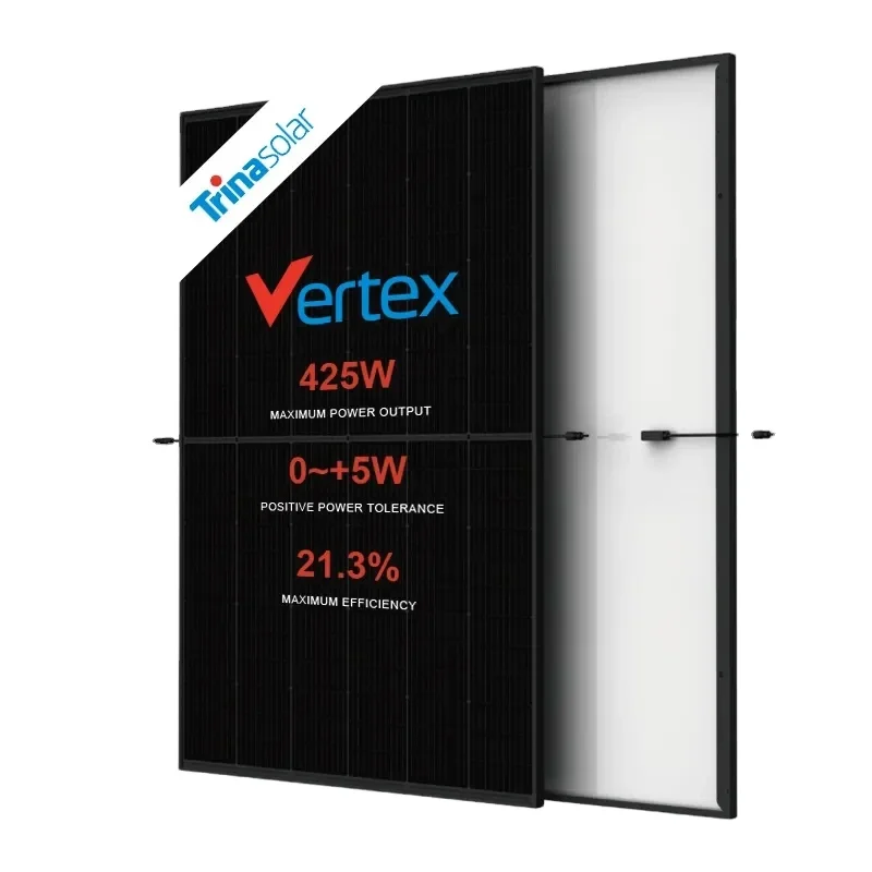 Trina DE09R.05 Trina Solar Panel 410W Half Cell Panel Mono 415W 425W 420Watt Full Black Solar Panel