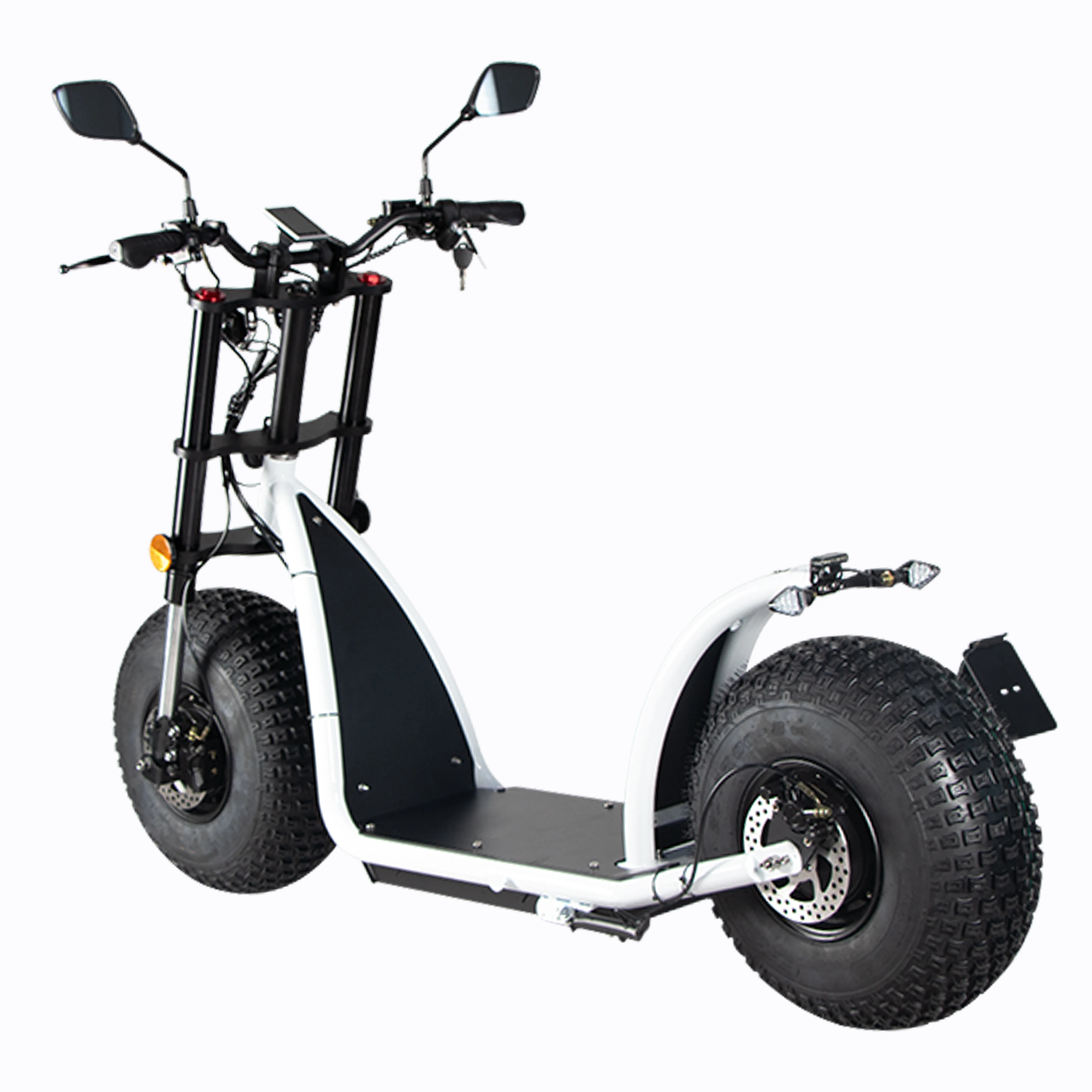 2024 popular high quality 2500W 60V 20Ah Lithium battery EEC/COC certificate 2-wheel Dual-hub motor powerful electric citycoco