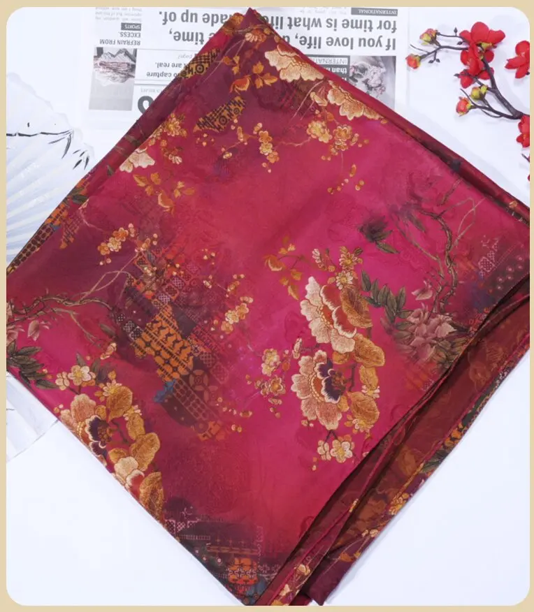 Manufacture Custom Silk Scarf Designer Printing Printed Women Ladies Square Twill Silk Scarves