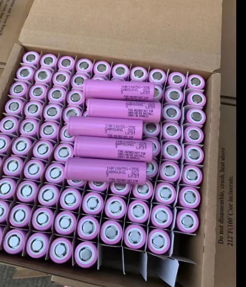 Original Electric Hoverboard lithium ion 18650 battery 35E 18650 Battery 3.7v 3500Mah