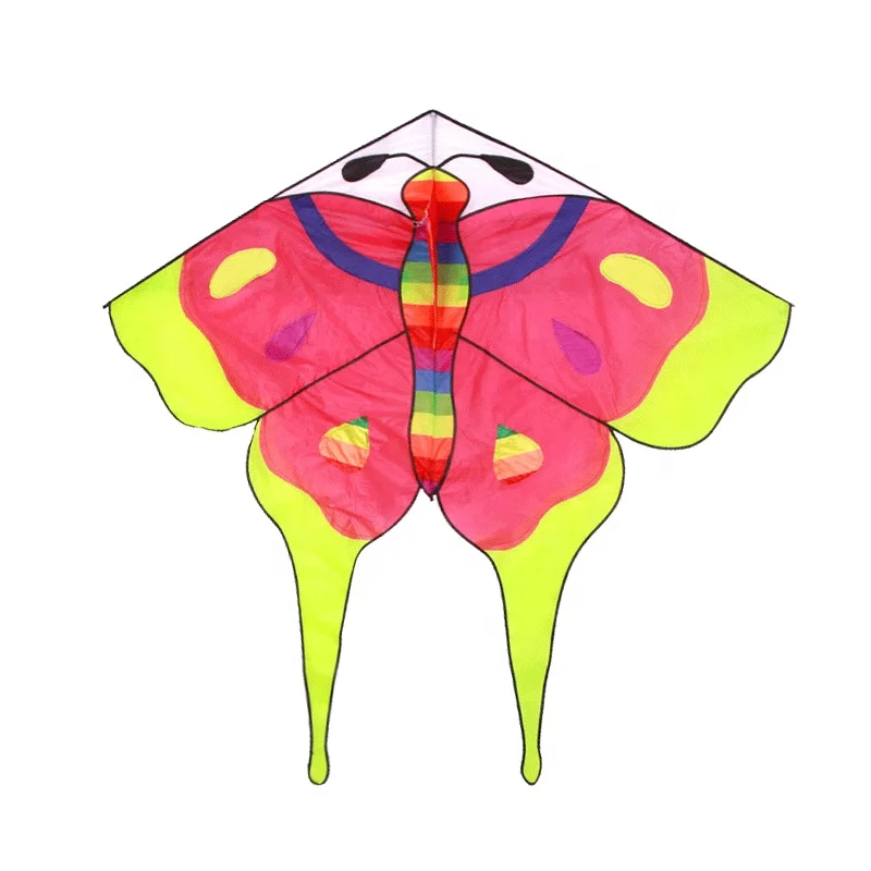 Good quality weifang polyester made flying kite cartoon animal kite butterfly kite