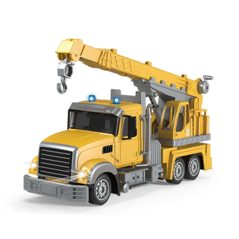 RC cars and trucks constructor for children remote control rc crane truck rc dump truck with light and musical Shantou toys