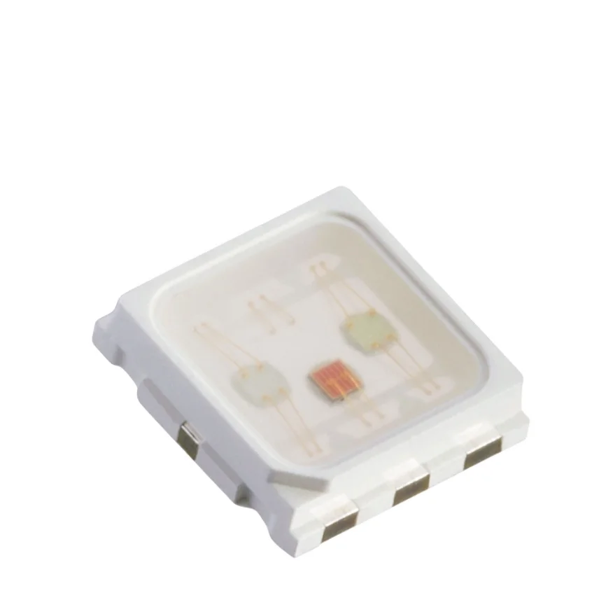 3 Epistar чип пакет 6 pin светодиодный источник освещения 3 Вт 5056 RGB 350mA smd диод
