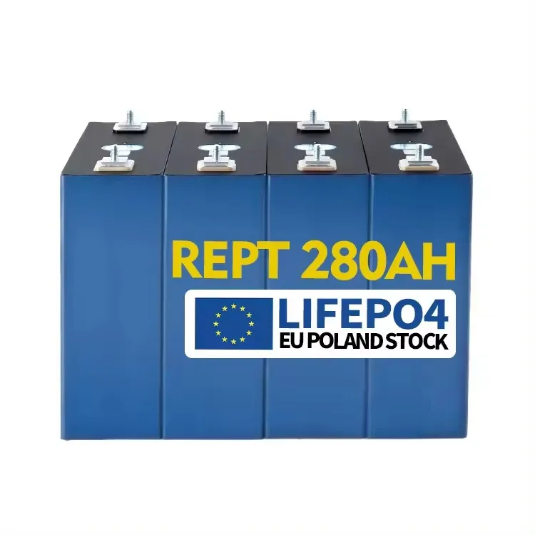 Rept 320Ah призматический элемент батареи 6000 циклы 280Ah 3 2 V для хранения солнечной энергии LiFePO4 солнечные литиевые