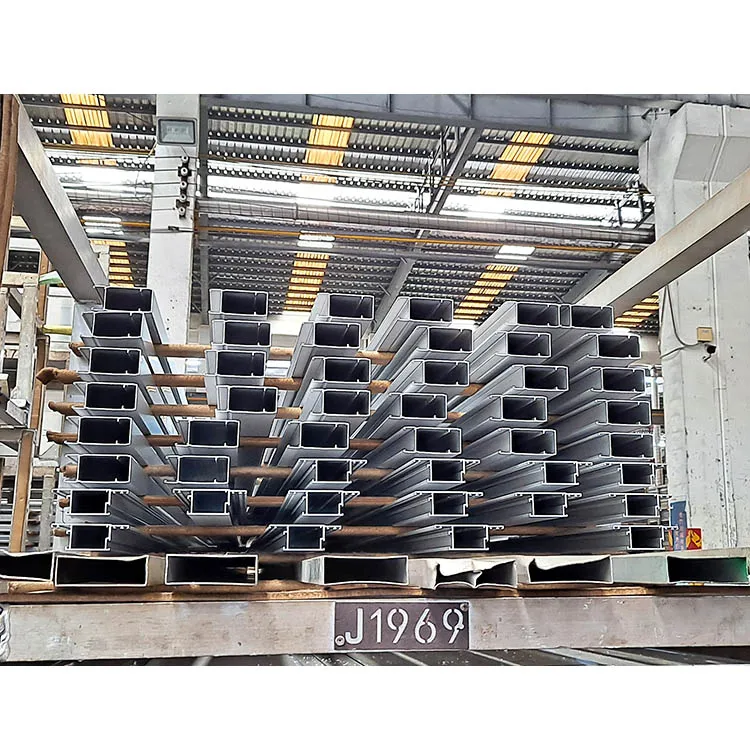 0.8 0.7 mm Analok and White Paint Double Sill Top Rail Panel Framed Aluminum Extrusion Profile for sliding windows Philippines