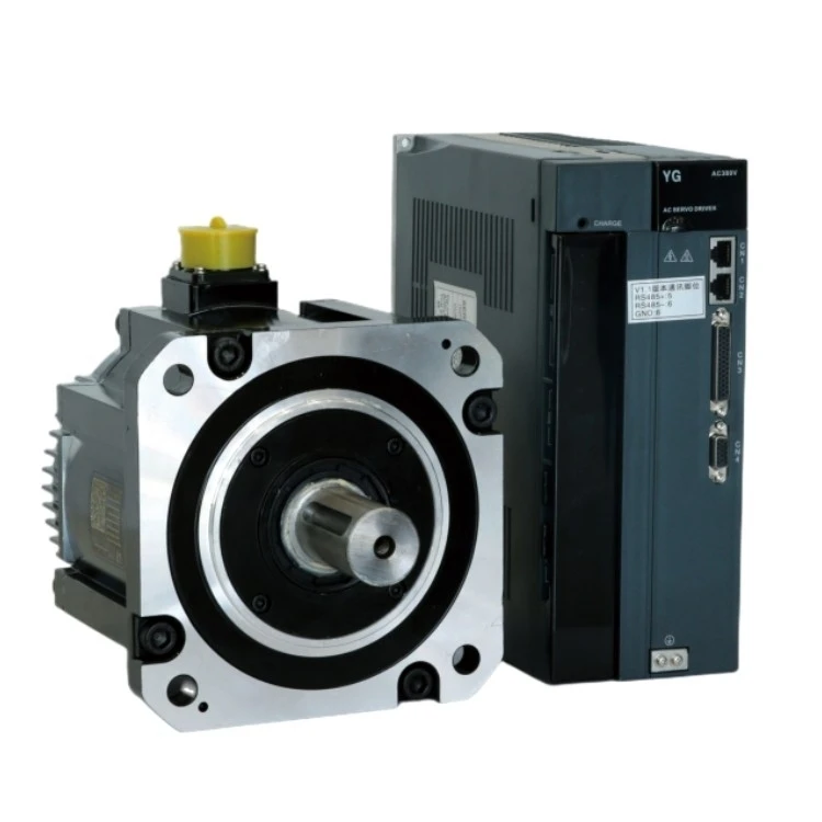 23 bit Encoder high power 35N.M 1500RPM 5.5KW AC 380V servo motor with servo driver