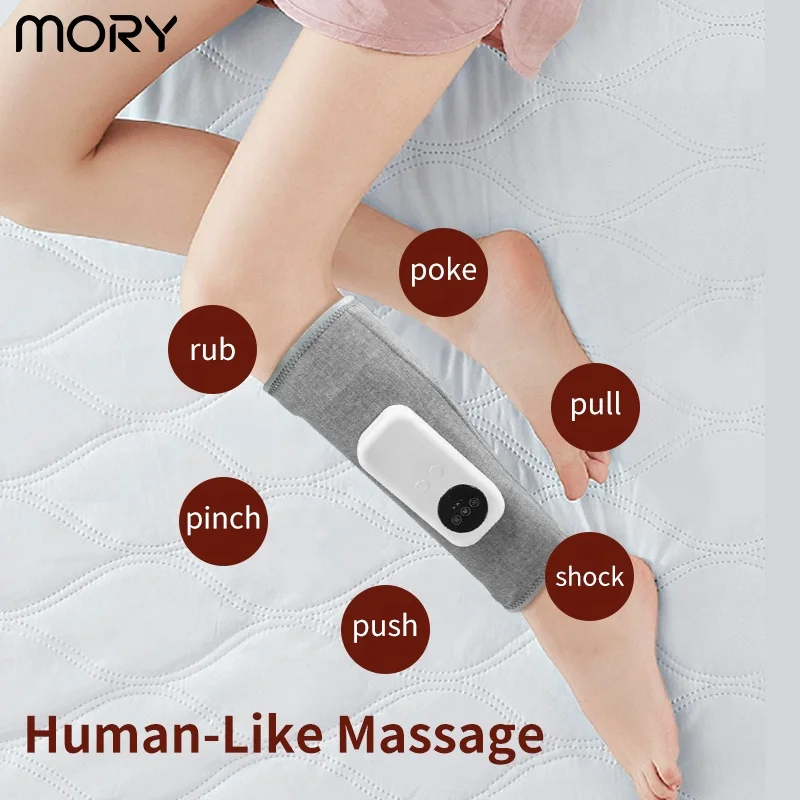 portable sport recovery calf warp air com pressure blood circulation device leg massager air compression