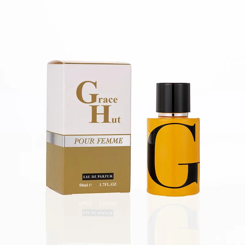 Yellow 50Ml Pour Femme Perfume Factory Deodorant Mist Small Long Last Scent Women Body Perfume Spray For Grace Hut