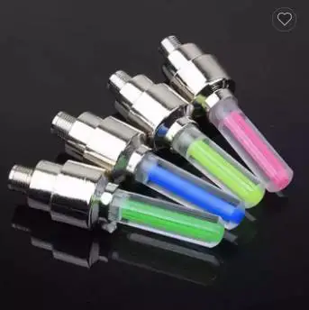 Istaride Bicycle Spoke Lights Neon Bicycle Rear Light Mini LED Mountain Bike Wheel Taillight Tire Bicycle Lights For Wheels