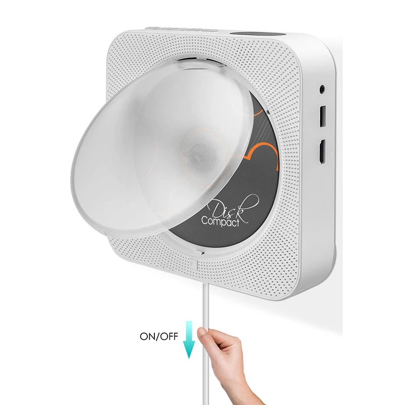 Supports Customized pocket DVD player with hifi home