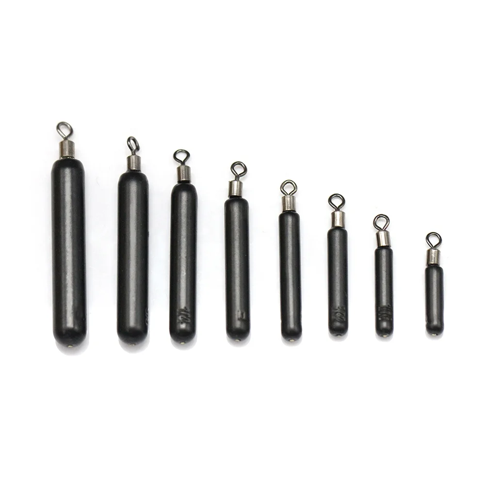 Bulk in stock tungsten Fishing Sinkers tungsten skinny drop shot weight