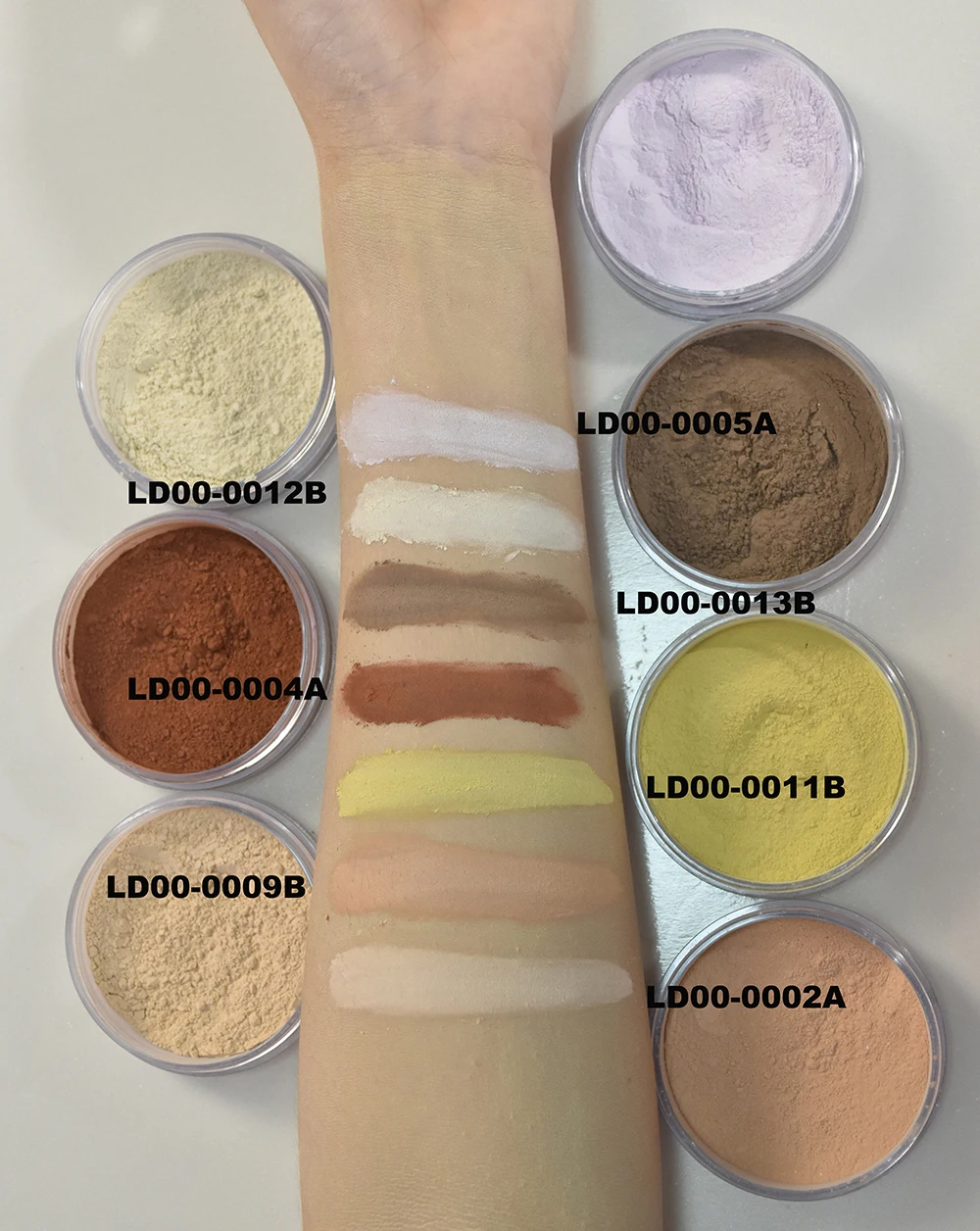 AKIACO oem translucent finishing makeup illuminating setting loose powder