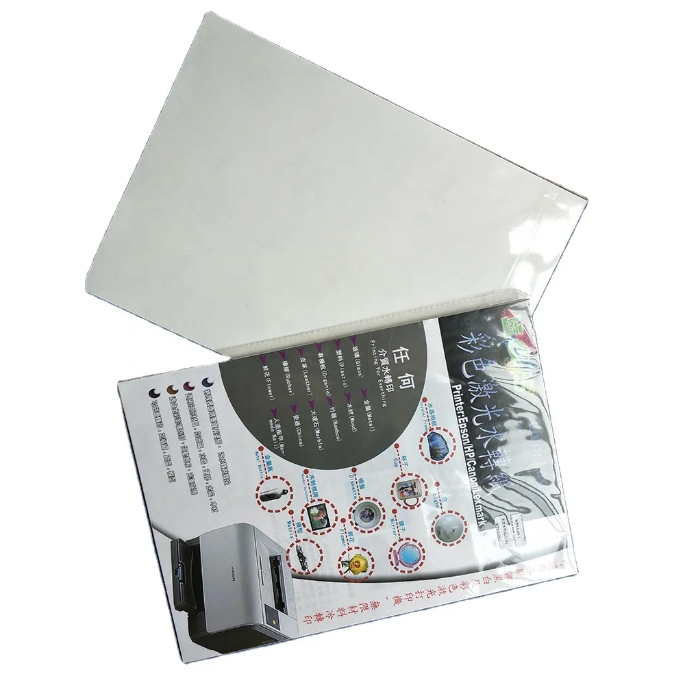 Temporary tattoo water transfer paper decal for laser printer water transfer printing paper