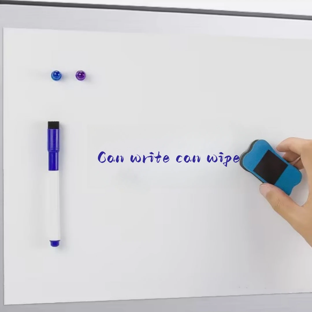 Magnetic dry erase whiteboard paper self adhesive whiteboard easy to write and clean dry erase board for Kids Office Home