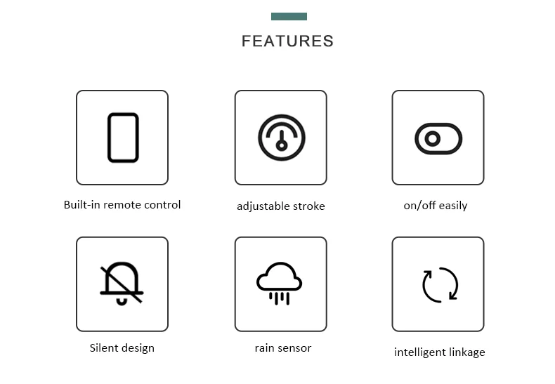 High Quality Intelligent Motorized Chain Window Opener Rain Sensor Automatic Greenhouse Chain Actuator AC110V/220V
