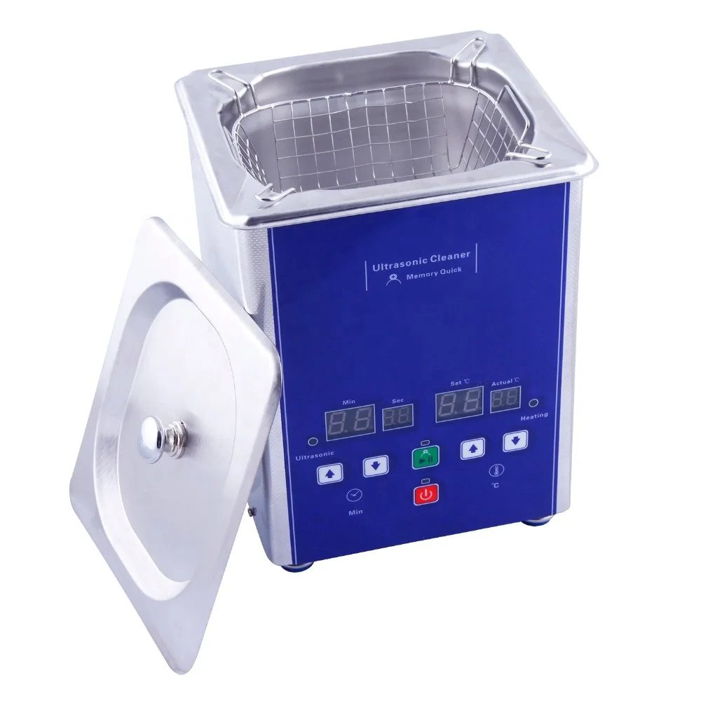 Classic digital type with heating and touch control key high quality stainless steel Eumax brand  2L Ultrasonic Cleaner