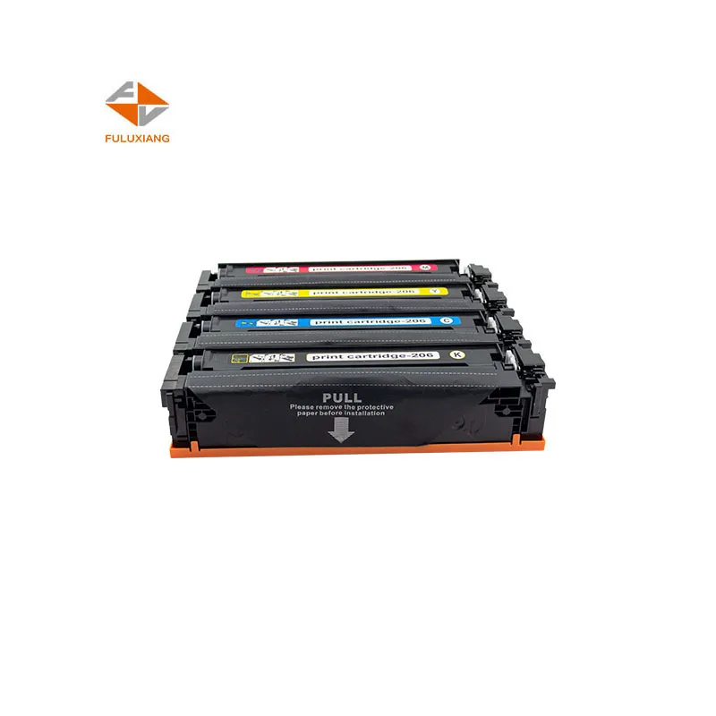  Картридж с тонером Fuluxiang совместимый 206A 207A картридж для HP lсиний Pro M255dw/M255NM M282