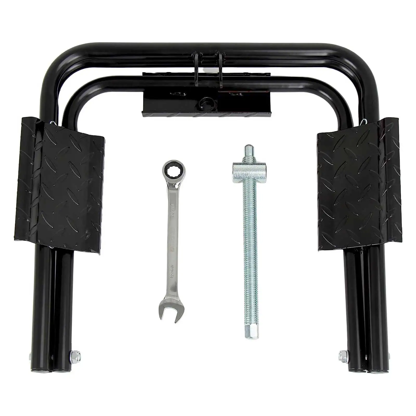 RV Tire Leveler for Light RV Trailers with Ratchet Wrench, RV Camper Leveling System Fits