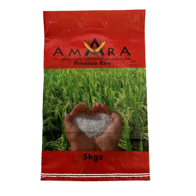 50kg Custom pp woven empty flour grain maize rice packaging corn bags rolls