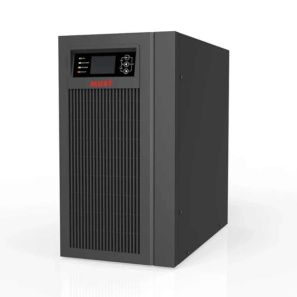 MUST высокочастотная Чистая Синусоидальная волна 6 кВА/5400 Вт онлайн ups с длительным временем резервного