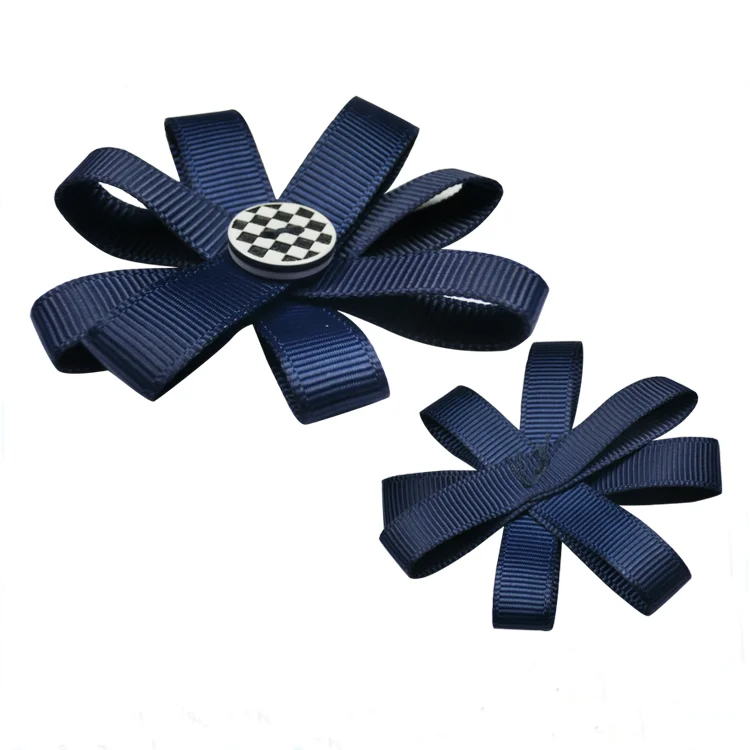 Custom Fabric Handmade Rose Golden Flower Pin Garment Accessories For Mens Ribbon Flower Brooch