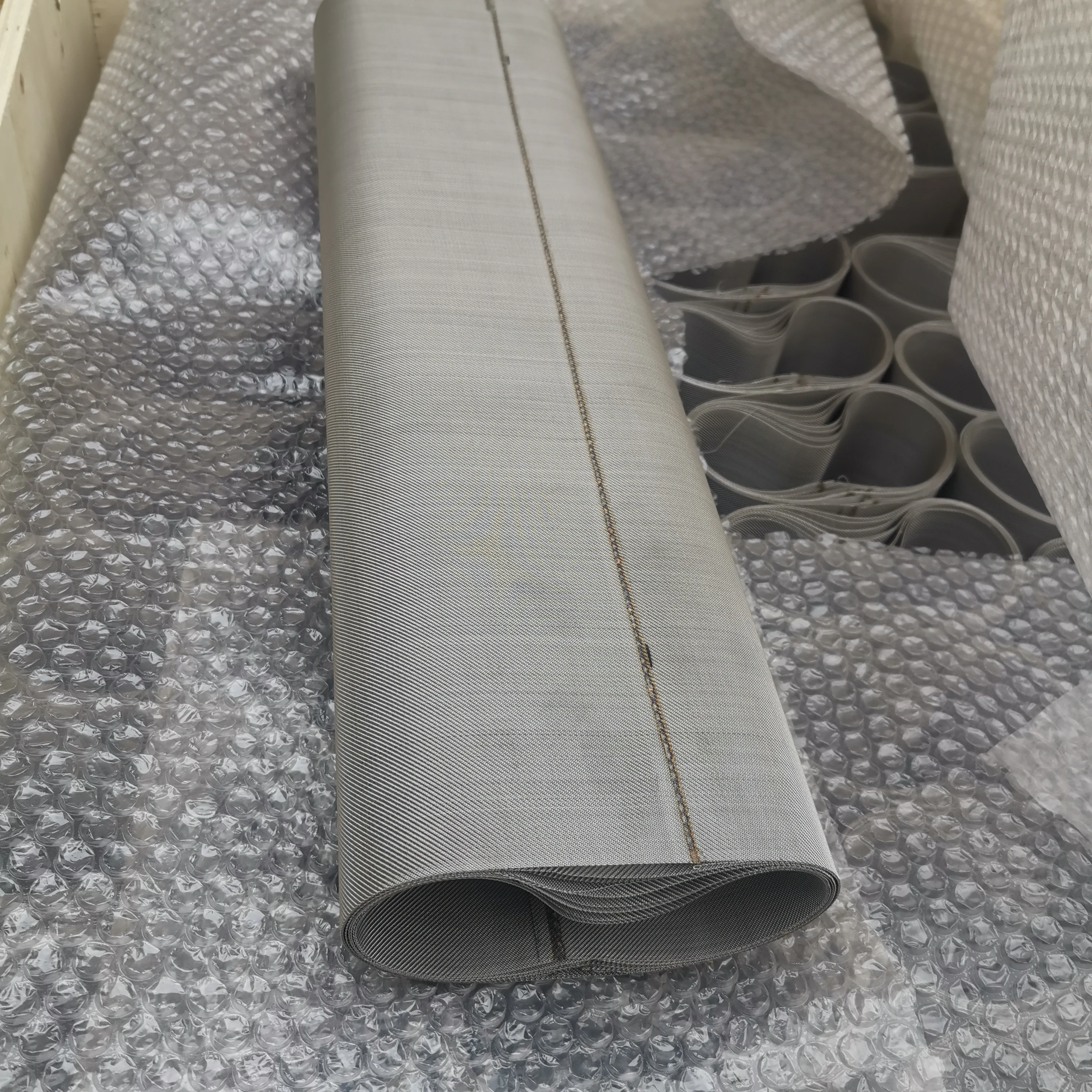 SS 304 100 150 180 micron wire cloth cylinder oil stainless steel mesh screen small round keg dip filter tube