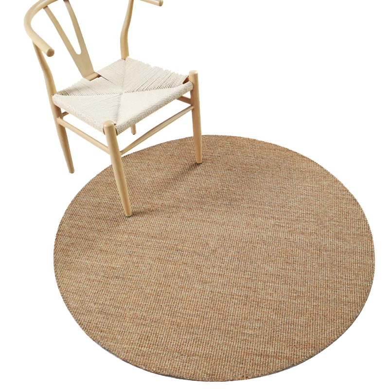 High Quality Japanese style customized size Sisal woven Rug And Carpet Factory Wholesale round Natural Sisal area Rugs