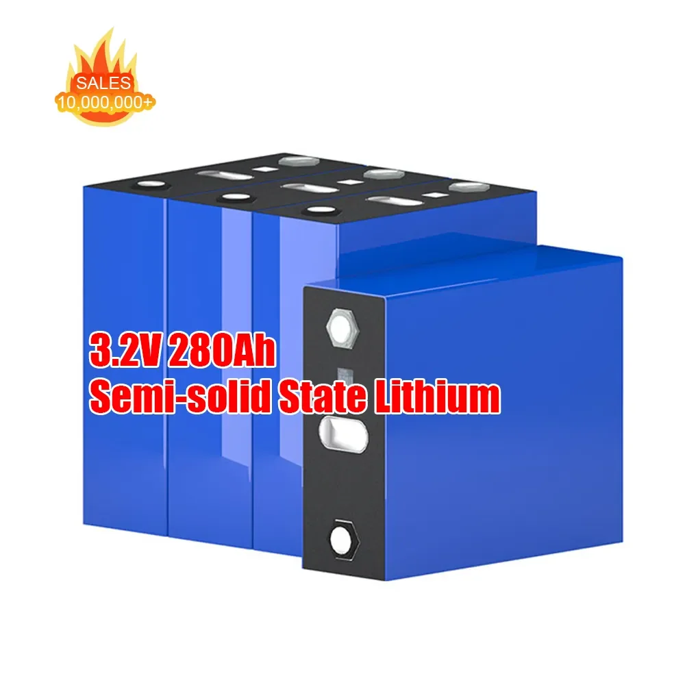 Deligreen New Arrival Semi-solid State Battery Rechargeable Lifepo4 Cells 3.2v 280Ah 12000 Deep Cycle high rate lithium battery