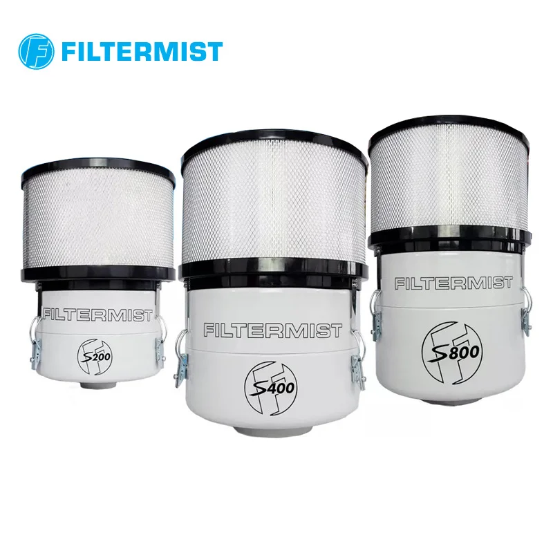 Filtermist S200 S400 S800 FX4002 FX50002 FX6002  CNC machine Oil Mist Collector filter