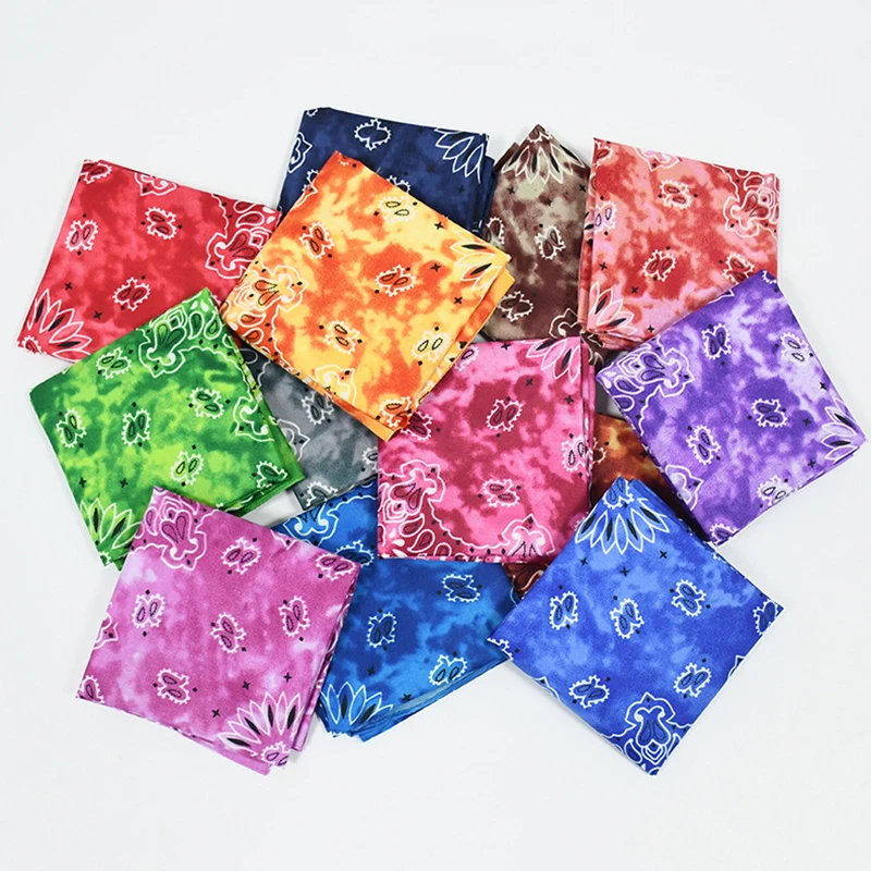 Promotional Tube Neckwear Polyester Bandanas for Motorcycle Unique Sport Black American Casual Wear