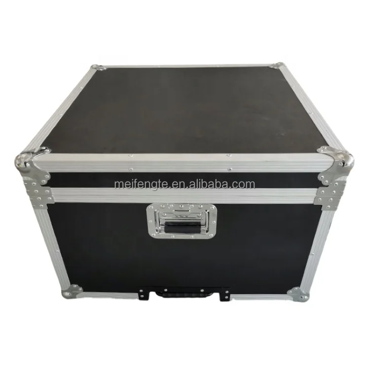 Flight Road Black Case Factory Direct Sale Durable Big Corner Aluminum Industrial Instrument Case Equipment Case Universal