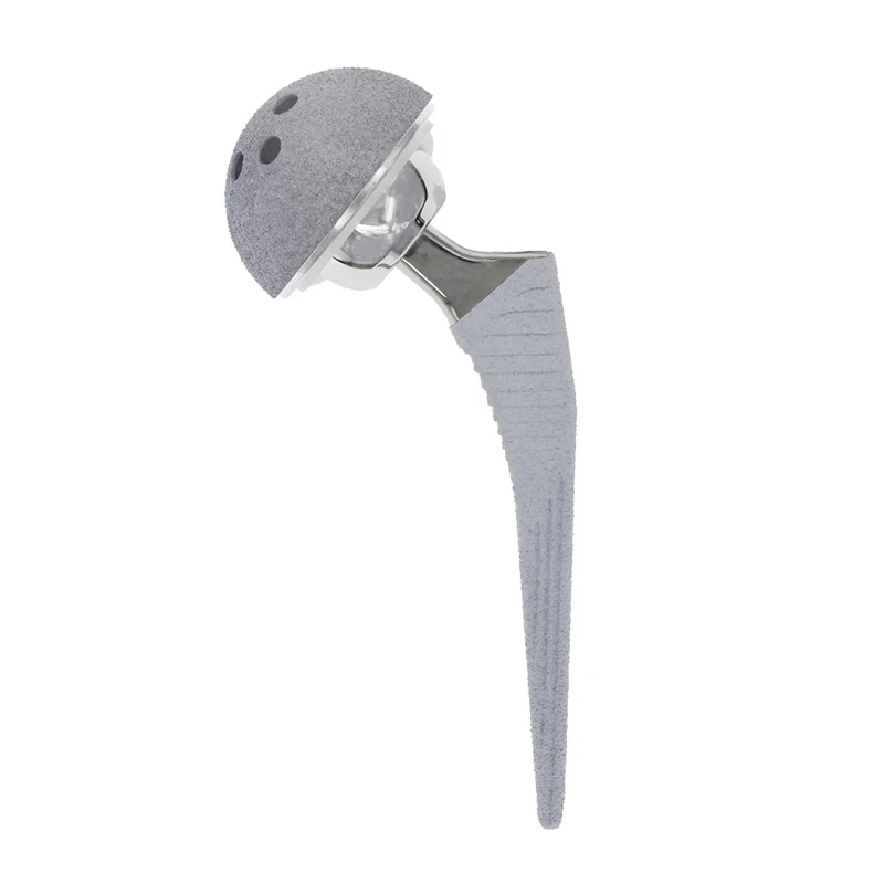 Total Hip Replacement Prosthesis Corail Femoral Stem,Artificial Hip Joint System Titanium Hip Joint Prosthesis Implant