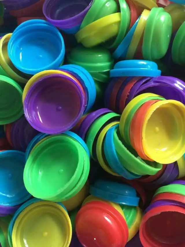 mini 32mm plastic empty vending machine toy capsule