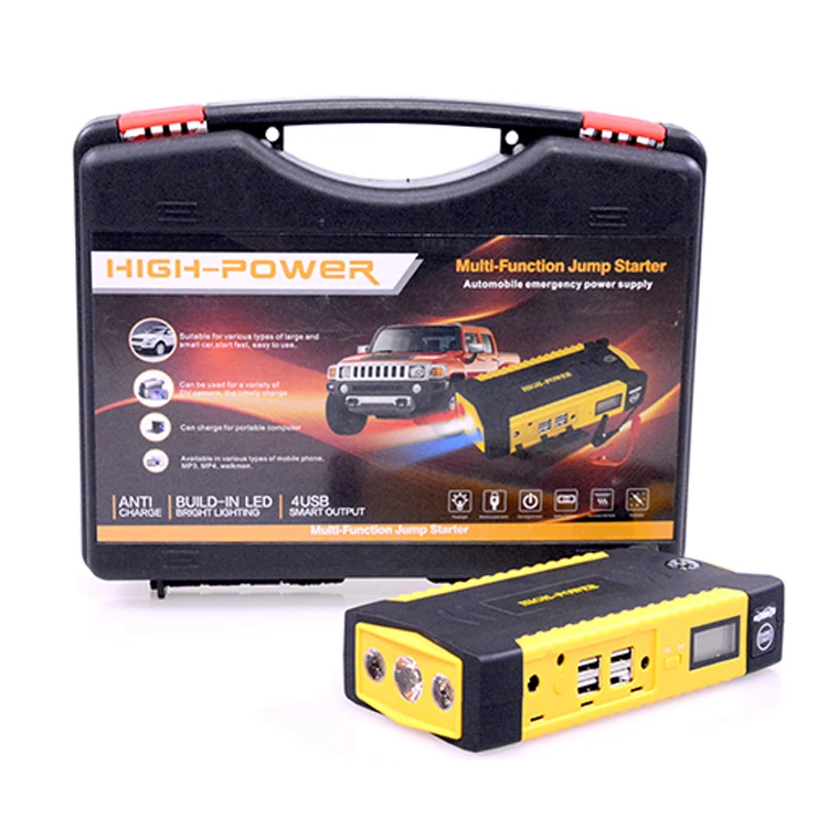 12V Auto Jump Starter 69800mah Multifunction Power Bank box for Emergency with Air Compressor