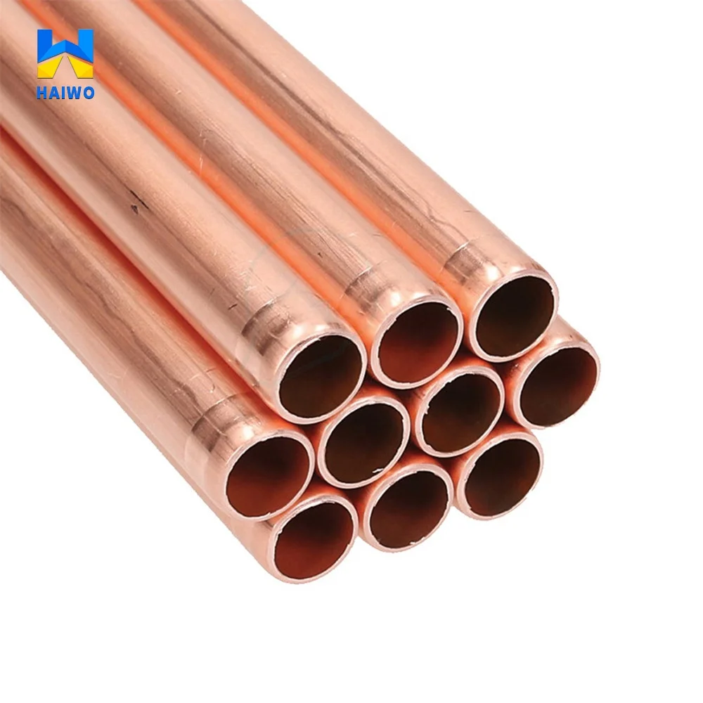 3/8 1/4 Seamless Copper Pipe Price Per Meter C10100 C10200 C12000 Series for HVAC Use including Bending Cutting Welding Services