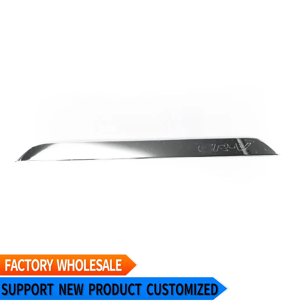 Car Accessories Exterior Rear Door Strip Trunk Streamer Tail Gate Trim Trunk Lip Molding Trim For Toyota CRV 2017 2018