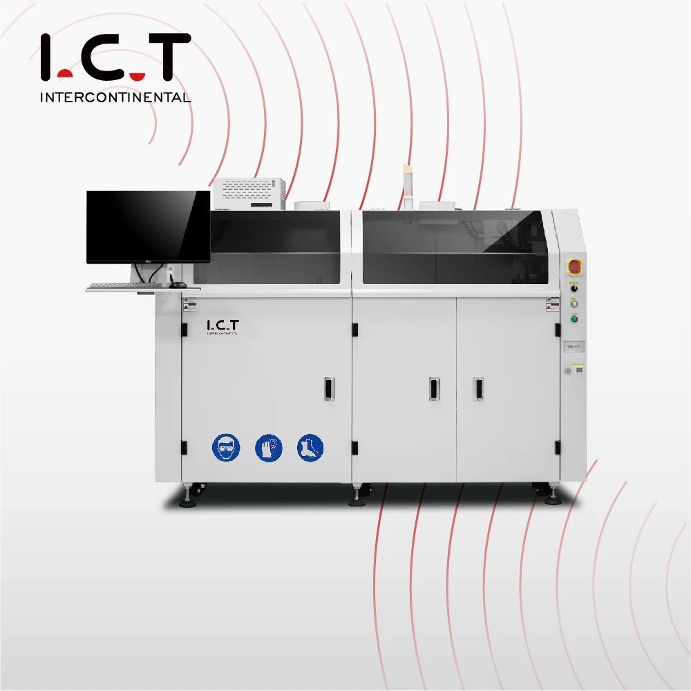 High Accuracy W3 Selective Soldering Machine Dip Wave Soldering Ss430 Selective Soldering Factory Off-Line Selective Solder