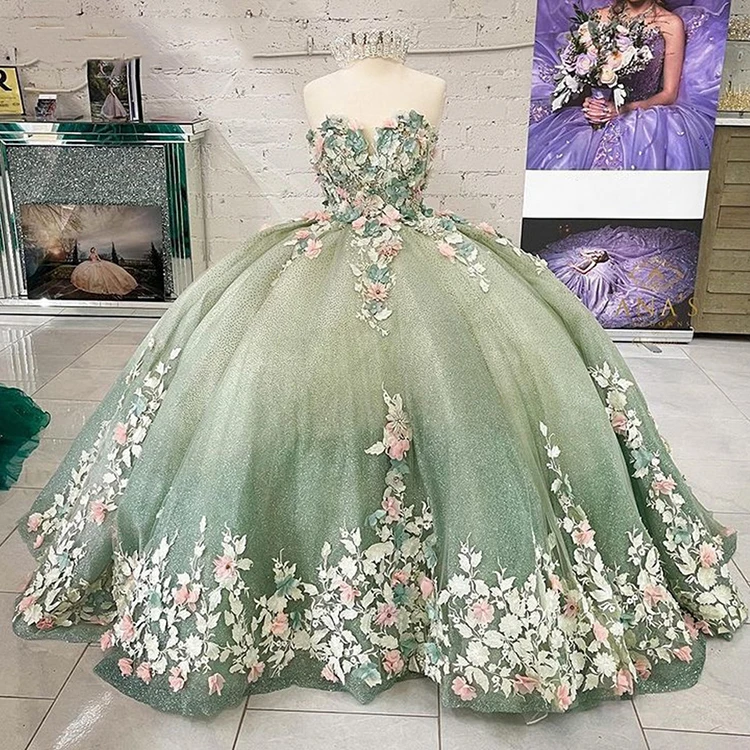 W-S1027A Off The Shoulder Red Quinceanera Dresses Tulle Lace Appliques Prom Dress Ball Gown Sweet Dress